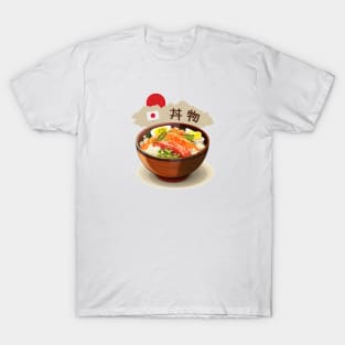 Donburi | Japanese cuisine | Traditional Food T-Shirt